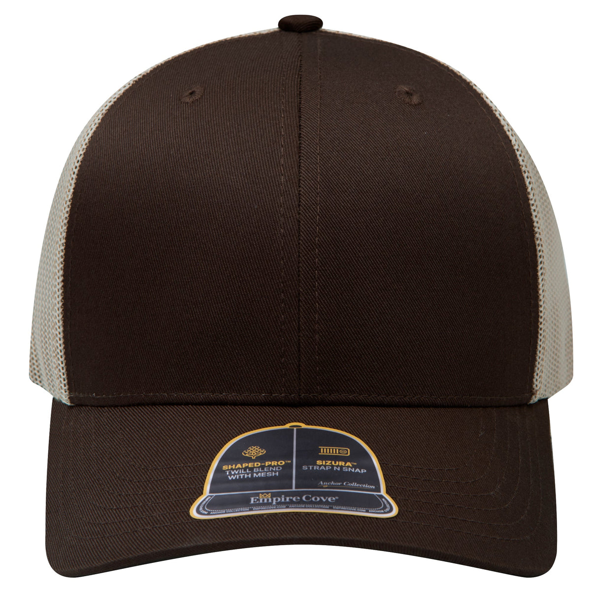 Empire Cove Shaped-Pro 6 Panel Trucker Hat EC001 - Sample