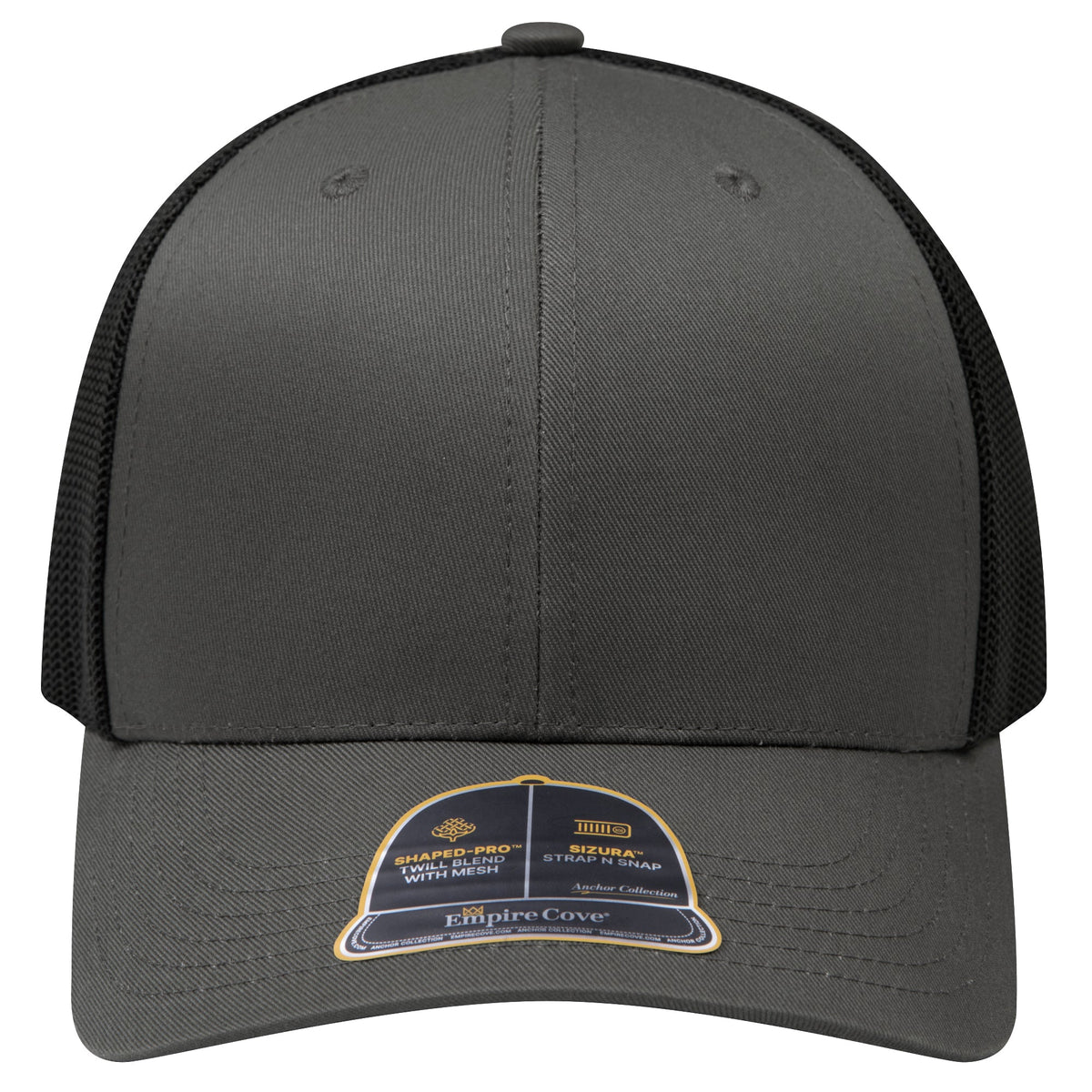 Empire Cove Shaped-Pro 6 Panel Trucker Hat EC001 - Sample
