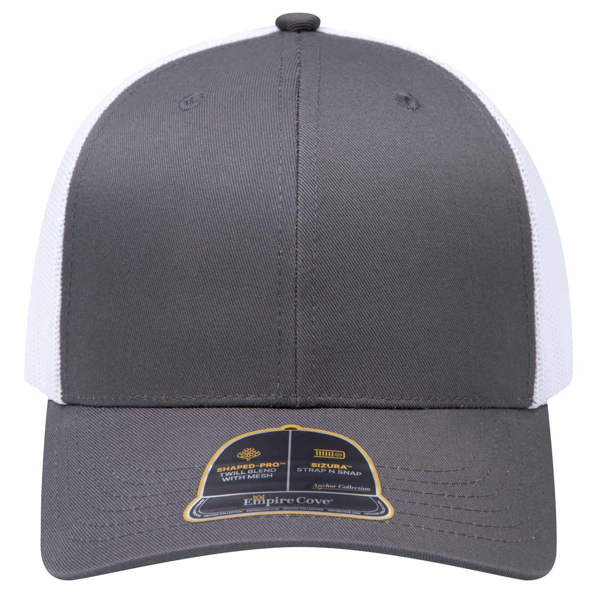Empire Cove Shaped-Pro 6 Panel Trucker Hat EC001 - Sample