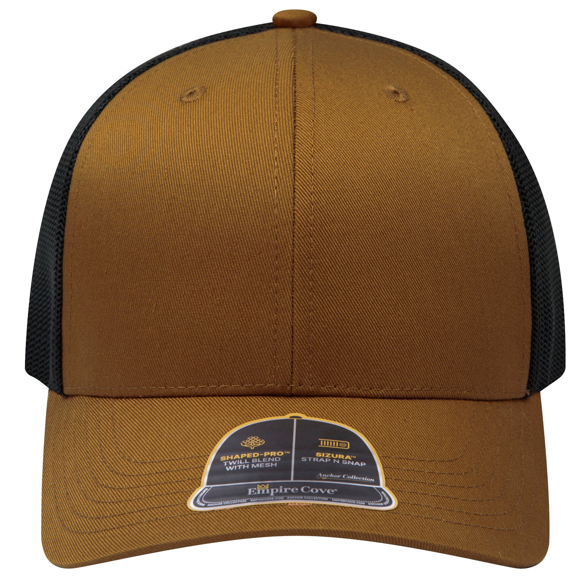 Empire Cove Shaped-Pro 6 Panel Trucker Hat EC001 - Sample