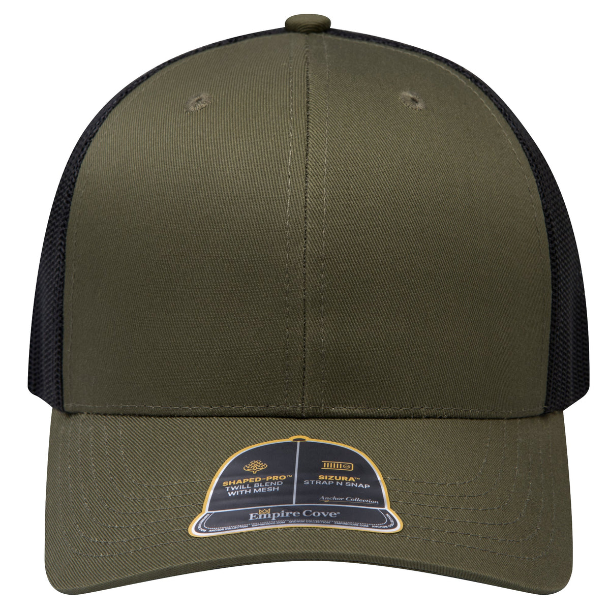 Empire Cove Shaped-Pro 6 Panel Trucker Hat EC001 - Sample