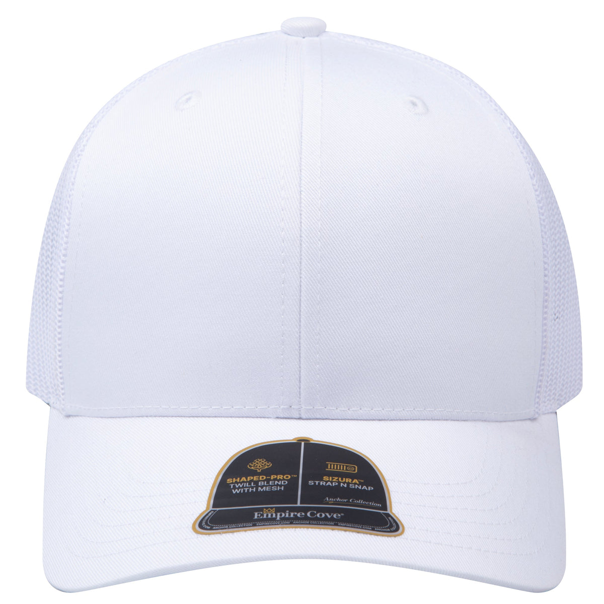 Empire Cove Shaped-Pro 6 Panel Trucker Hat EC001 - Sample