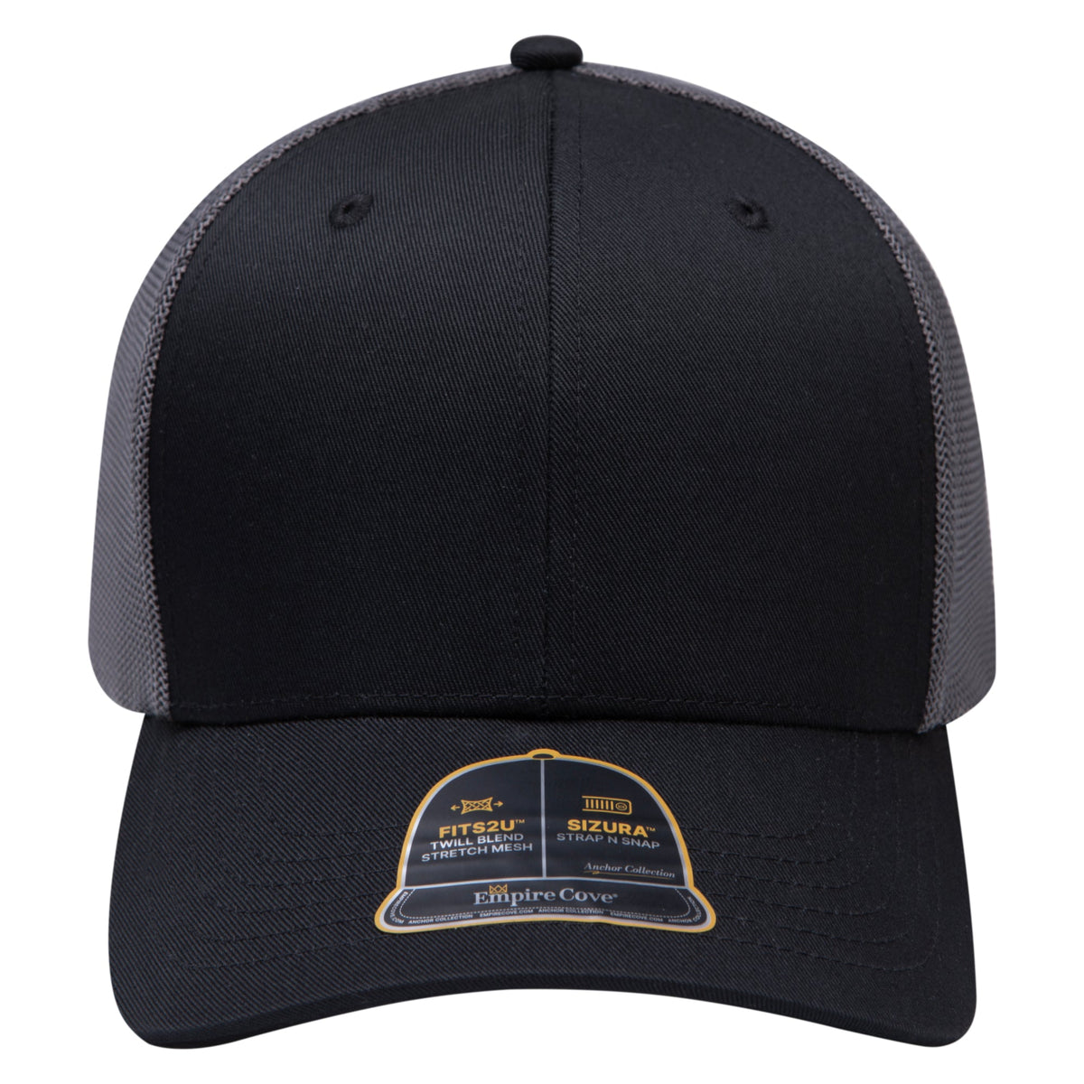Empire Cove EC002 Comfort Stretch Shaped-Pro 6 Panel Trucker Hat