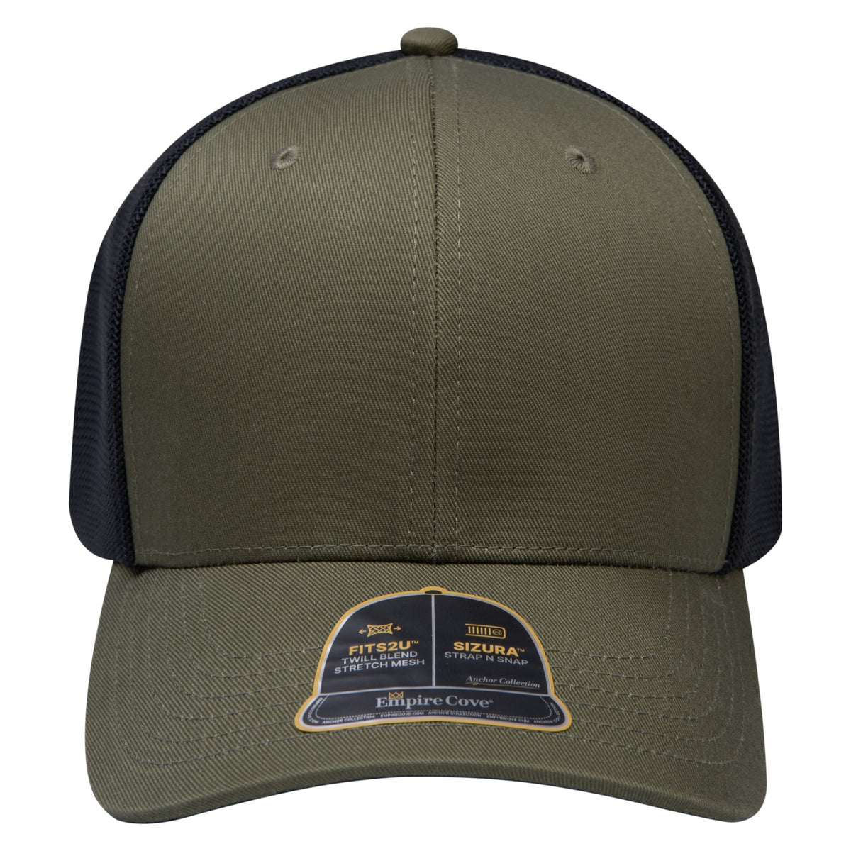 Empire Cove EC002 Comfort Stretch Shaped-Pro 6 Panel Trucker Hat