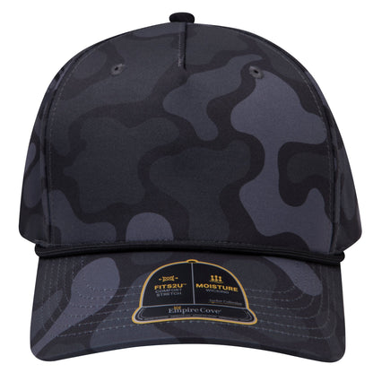 Empire Cove EC005 Camo Colors 5-Panel Performance Rope Hat