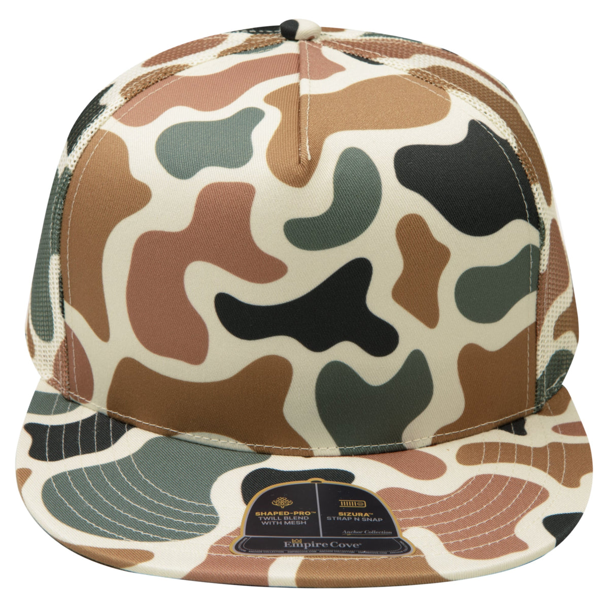 Empire Cove EC008 Camo Colors 5 Panel Classic Trucker Hat