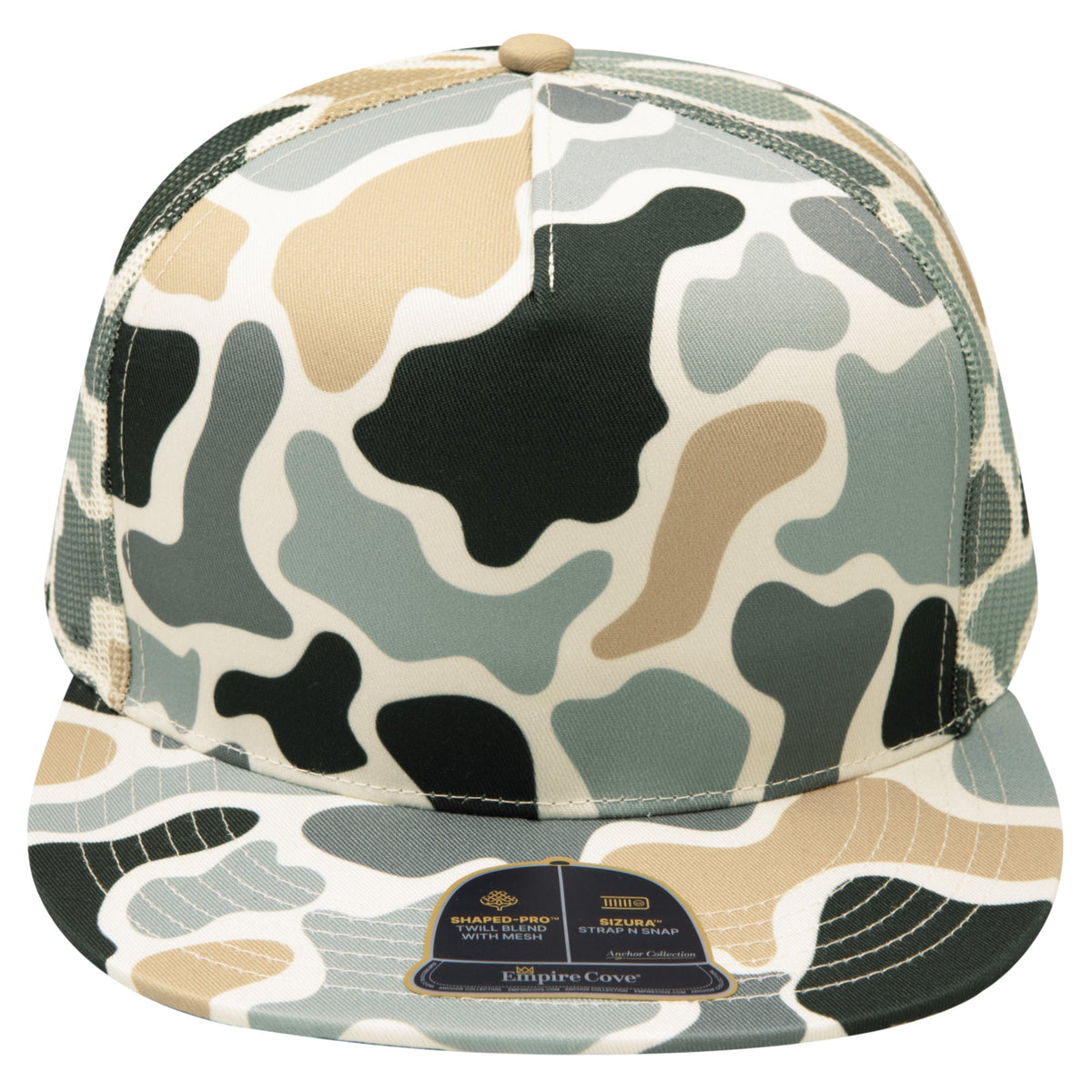 Empire Cove EC008 Camo Colors 5 Panel Classic Trucker Hat