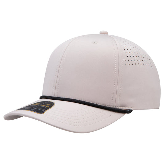 Empire Cove EC010 6 Panel Performance Laser Perforated Rope Hat - Star Hats & Embroidery