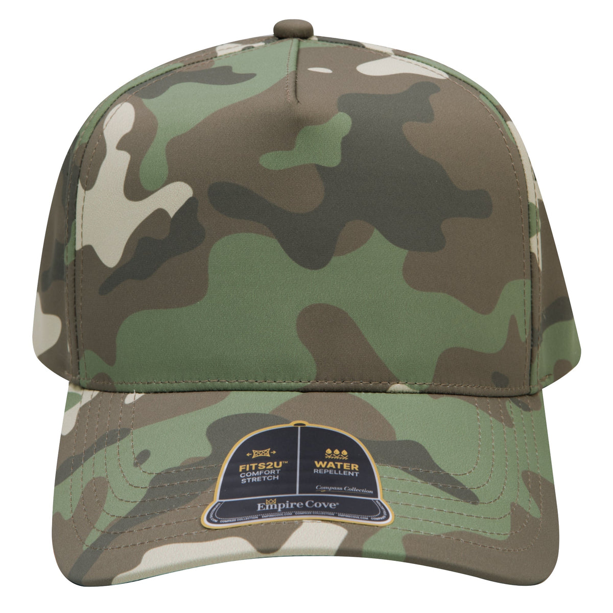 Empire Cove EC012 Camo Colors 5 Panel Performance Laser Perforated Hat