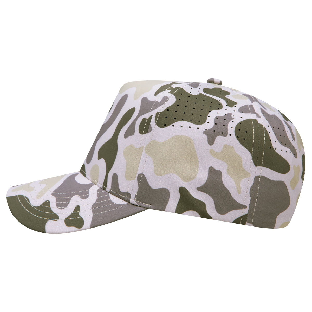 Empire Cove EC012 Camo Colors 5 Panel Performance Laser Perforated Hat