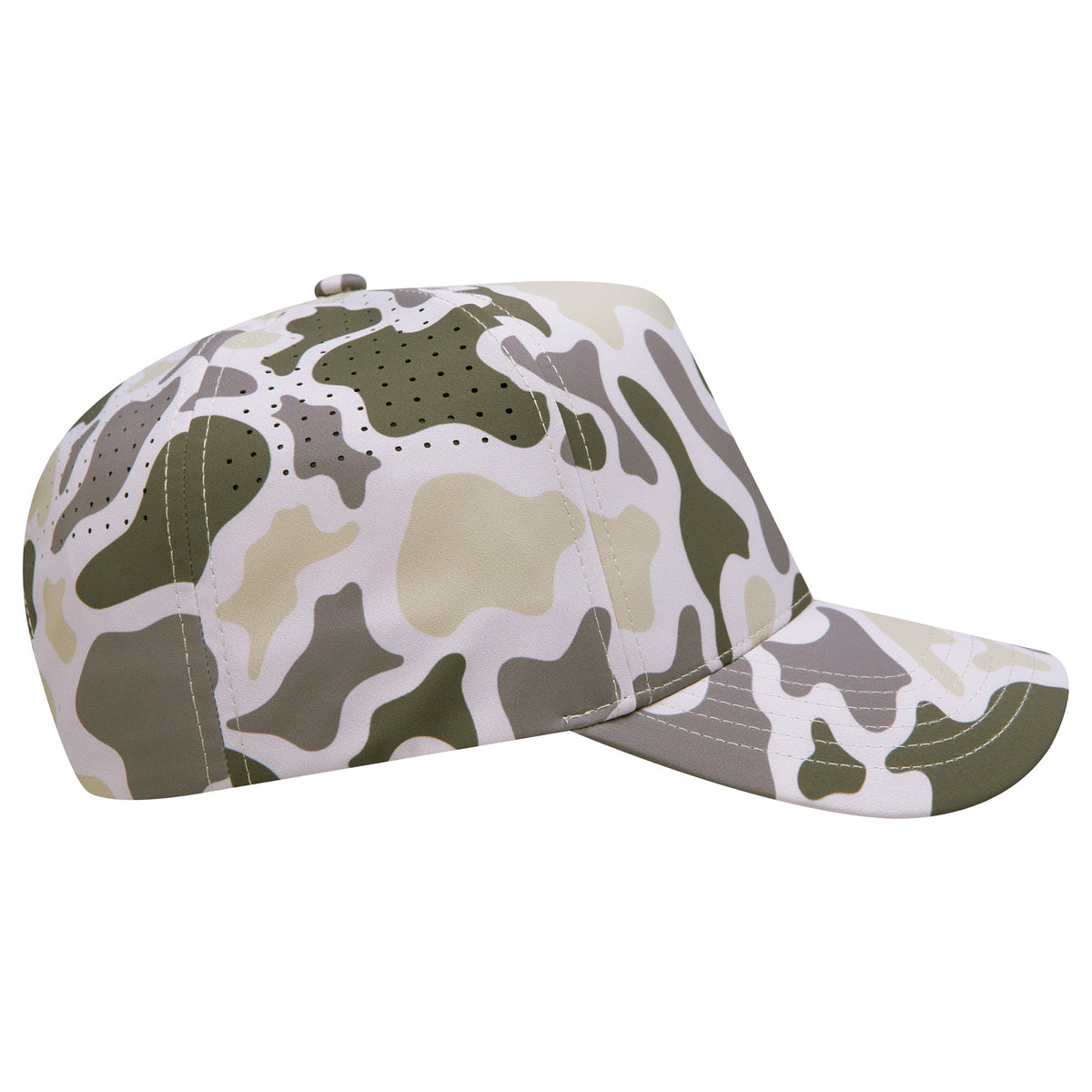 Empire Cove EC012 Camo Colors 5 Panel Performance Laser Perforated Hat