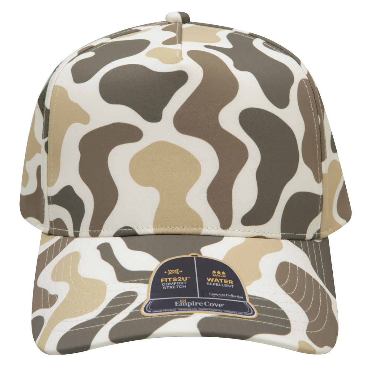 Empire Cove EC012 Camo Colors 5 Panel Performance Laser Perforated Hat