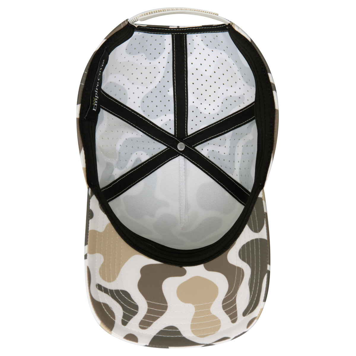 Empire Cove EC012 Camo Colors 5 Panel Performance Laser Perforated Hat