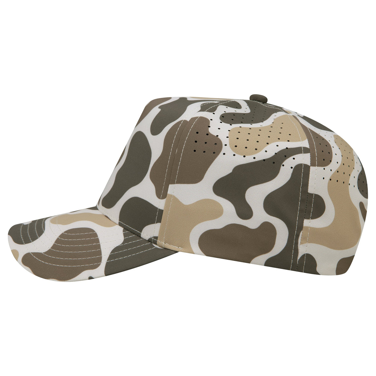 Empire Cove EC012 Camo Colors 5 Panel Performance Laser Perforated Hat
