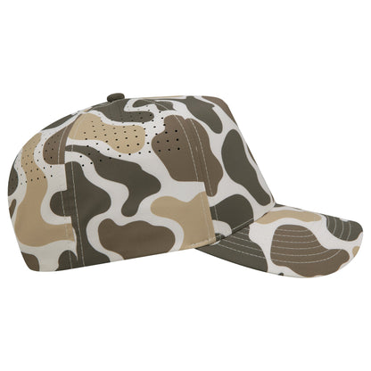 Empire Cove EC012 Camo Colors 5 Panel Performance Laser Perforated Hat