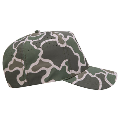 Empire Cove EC012 Camo Colors 5 Panel Performance Laser Perforated Hat