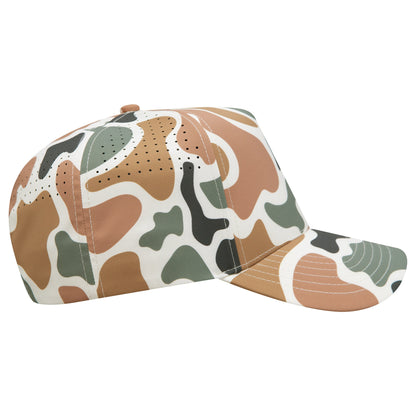Empire Cove EC012 Camo Colors 5 Panel Performance Laser Perforated Hat