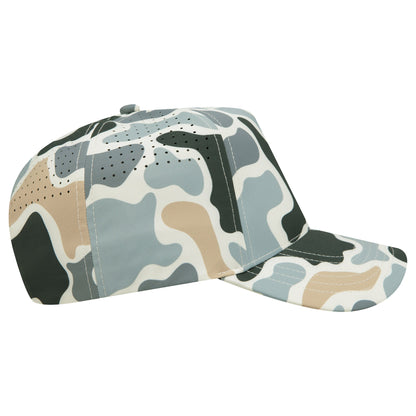Empire Cove EC012 Camo Colors 5 Panel Performance Laser Perforated Hat
