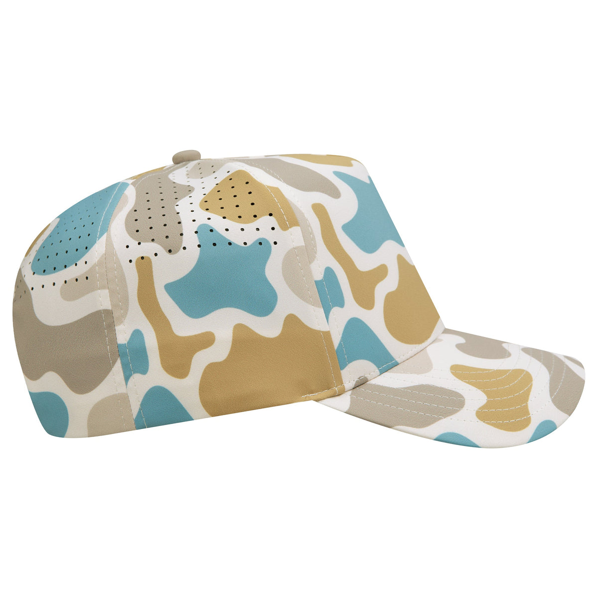 Empire Cove EC012 Camo Colors 5 Panel Performance Laser Perforated Hat