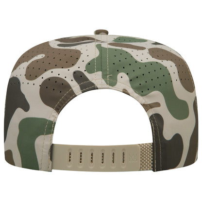 Empire Cove EC012 Camo Colors 5 Panel Performance Laser Perforated Hat