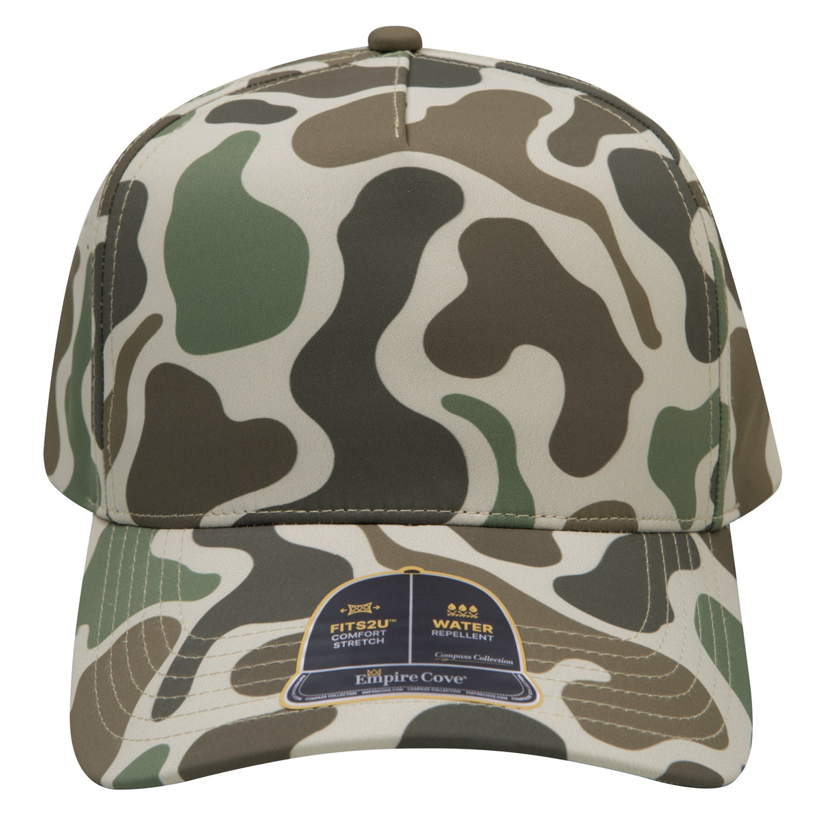 Empire Cove EC012 Camo Colors 5 Panel Performance Laser Perforated Hat