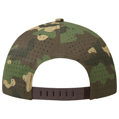 Empire Cove EC013 Camo Colors 7 Panel Performance Laser Perforated Rope Hat