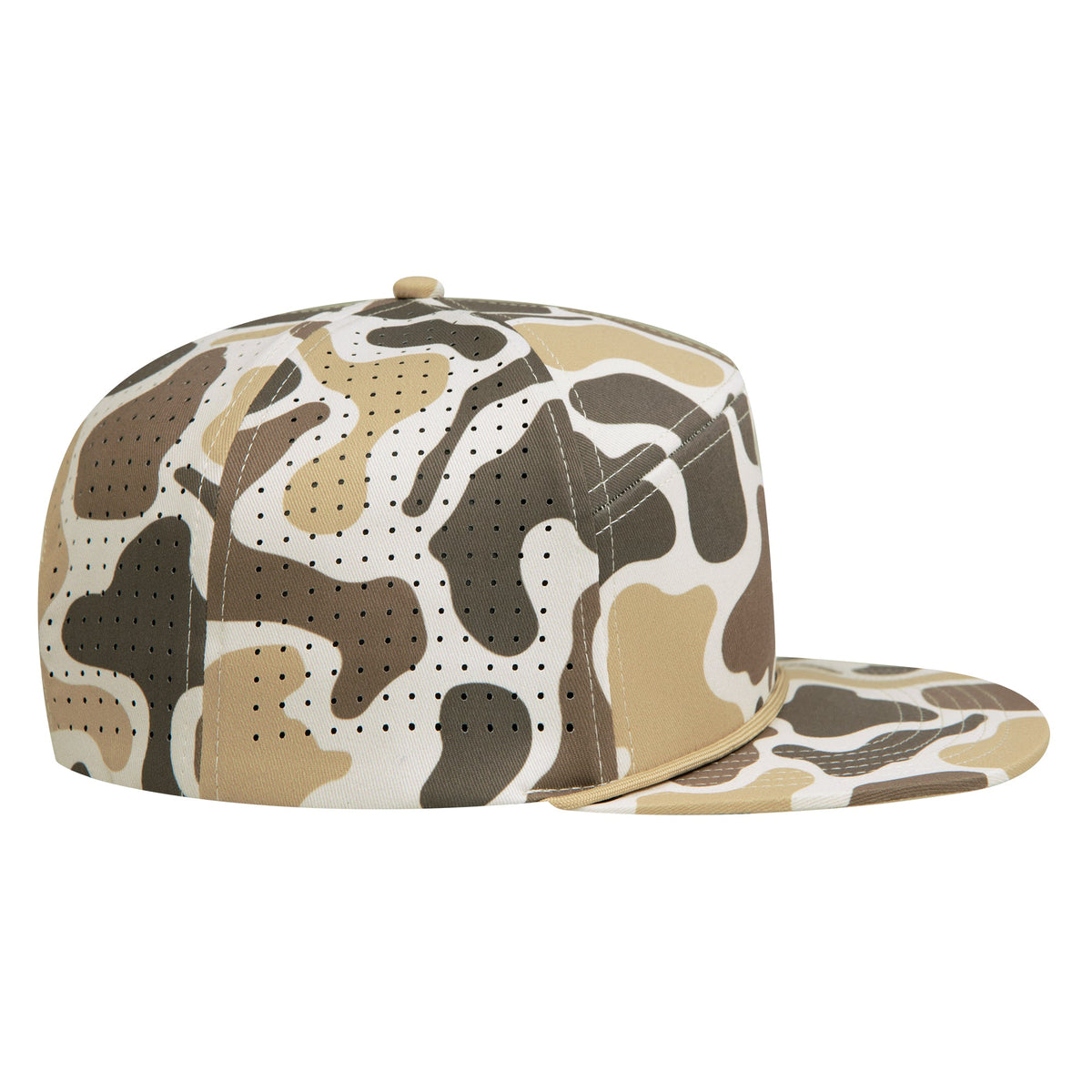 Empire Cove EC013 Camo Colors 7 Panel Performance Laser Perforated Rope Hat