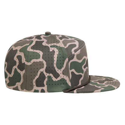 Empire Cove EC013 Camo Colors 7 Panel Performance Laser Perforated Rope Hat