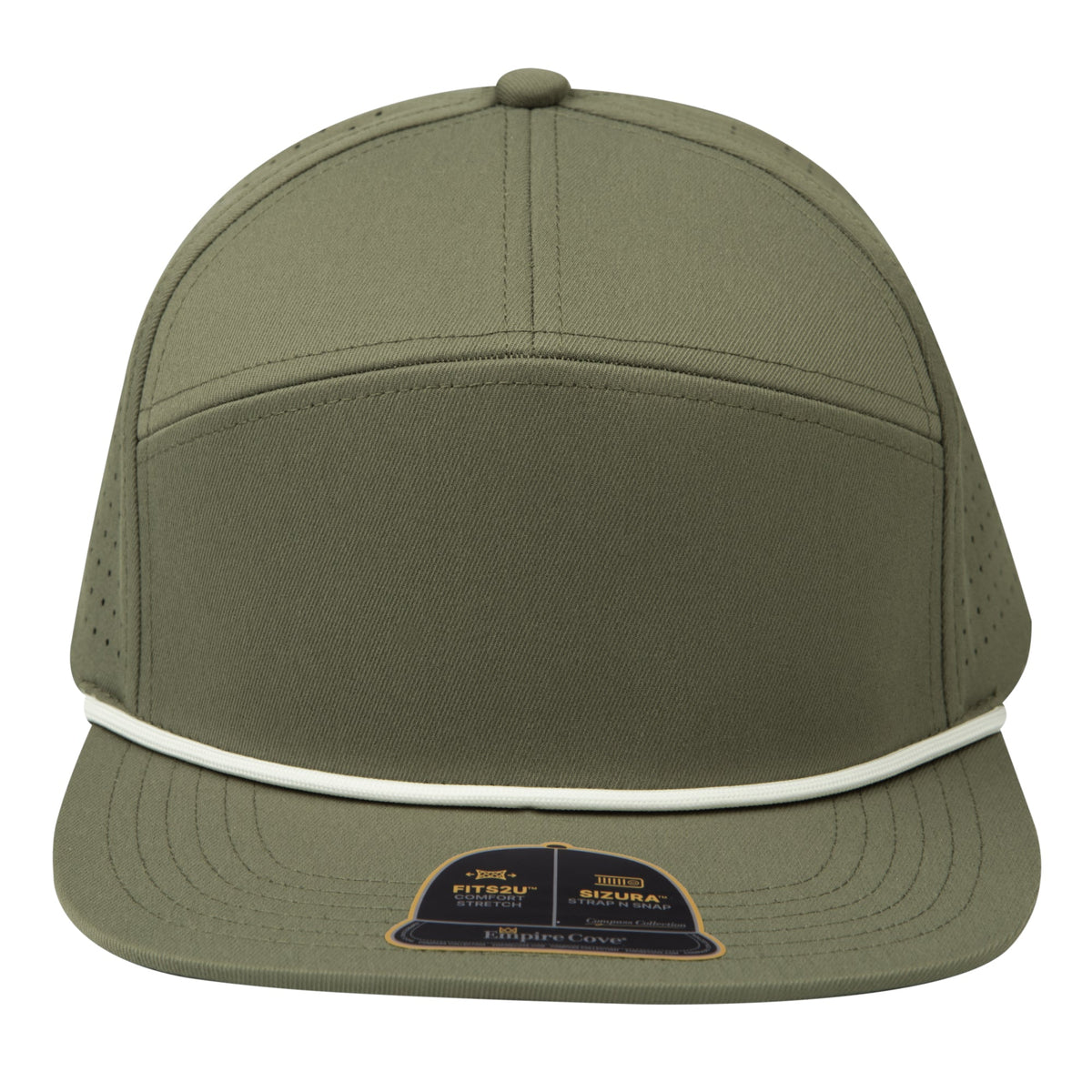 Empire Cove EC013 7 Panel Performance Laser Perforated Rope Hat