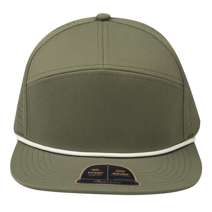 Empire Cove EC013 7 Panel Performance Laser Perforated Rope Hat