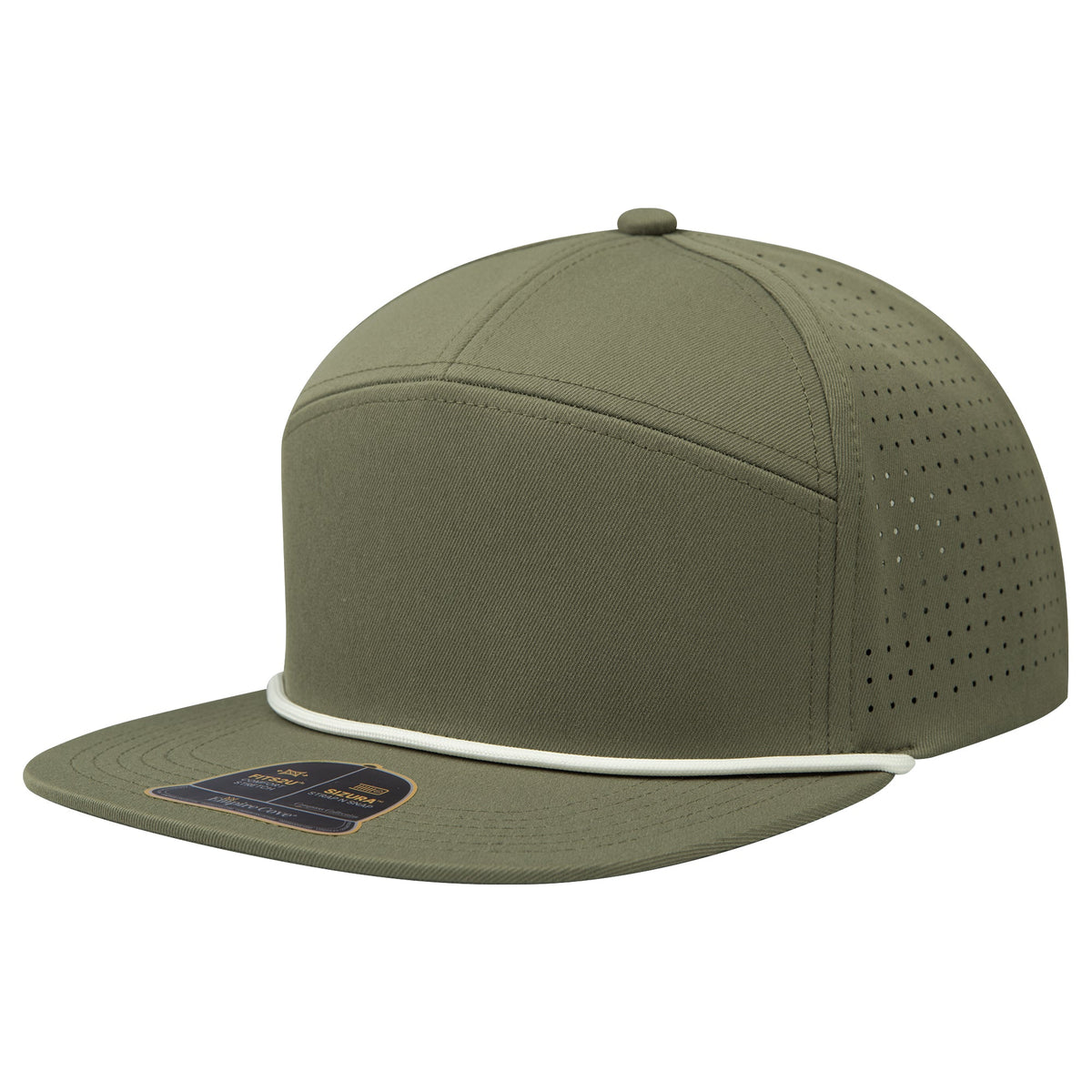 Empire Cove EC013 7 Panel Performance Laser Perforated Rope Hat