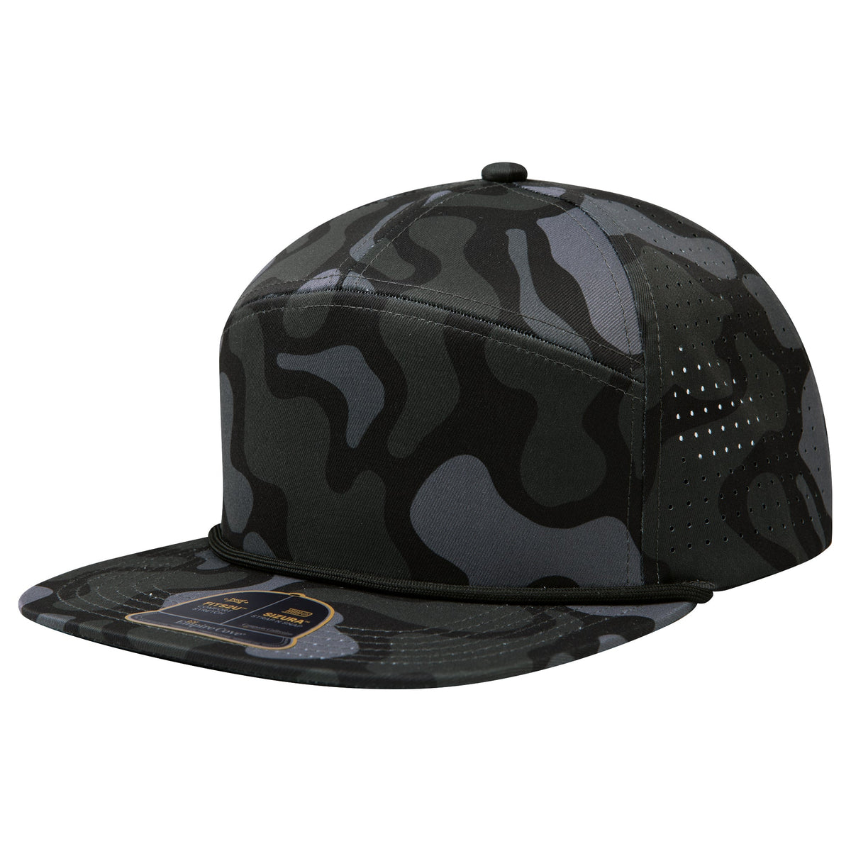 Empire Cove EC013 7 Panel Performance Laser Perforated Rope Hat