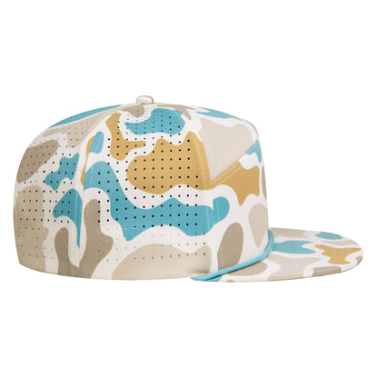 Empire Cove EC013 Camo Colors 7 Panel Performance Laser Perforated Rope Hat