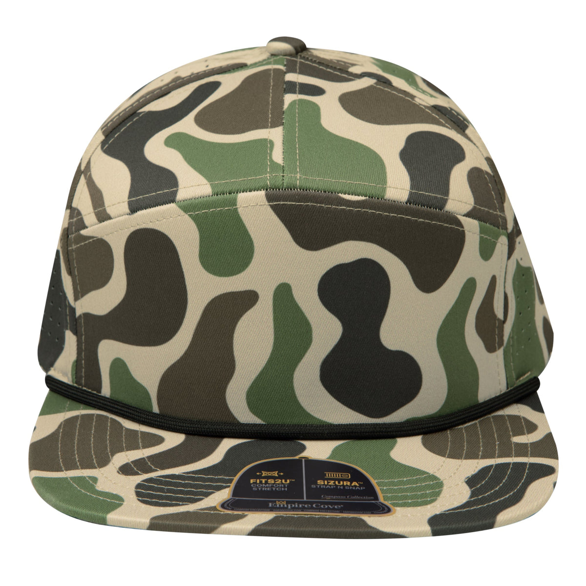 Empire Cove EC013 7 Panel Performance Laser Perforated Rope Hat