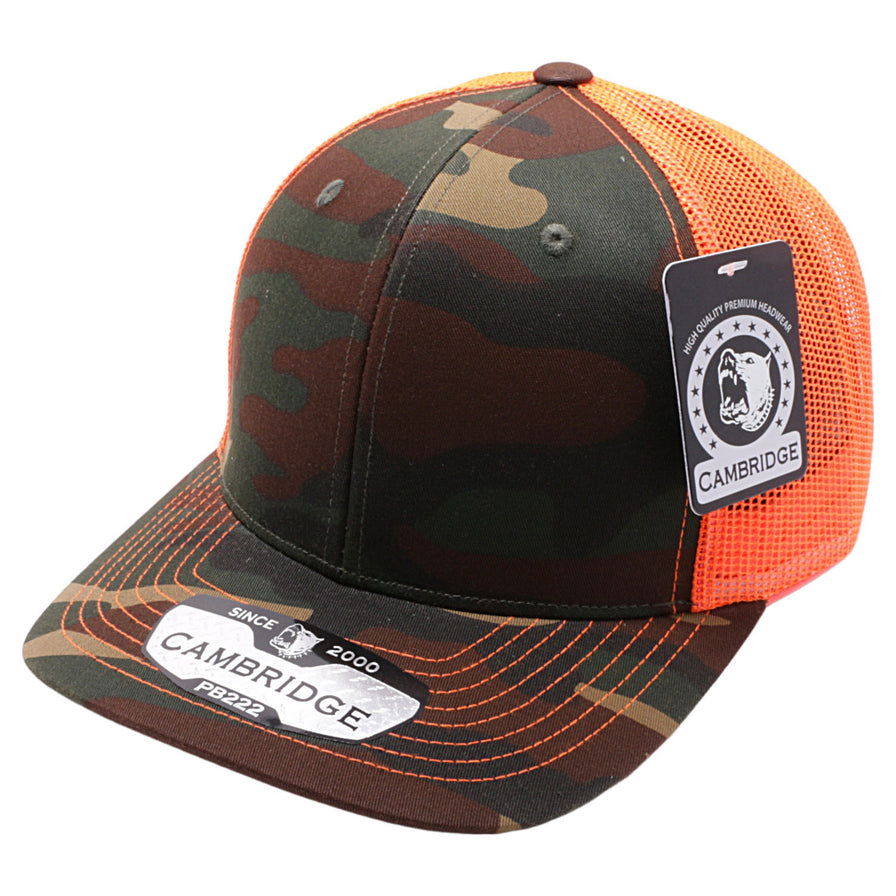 Green Camo/Neon Orange color variant