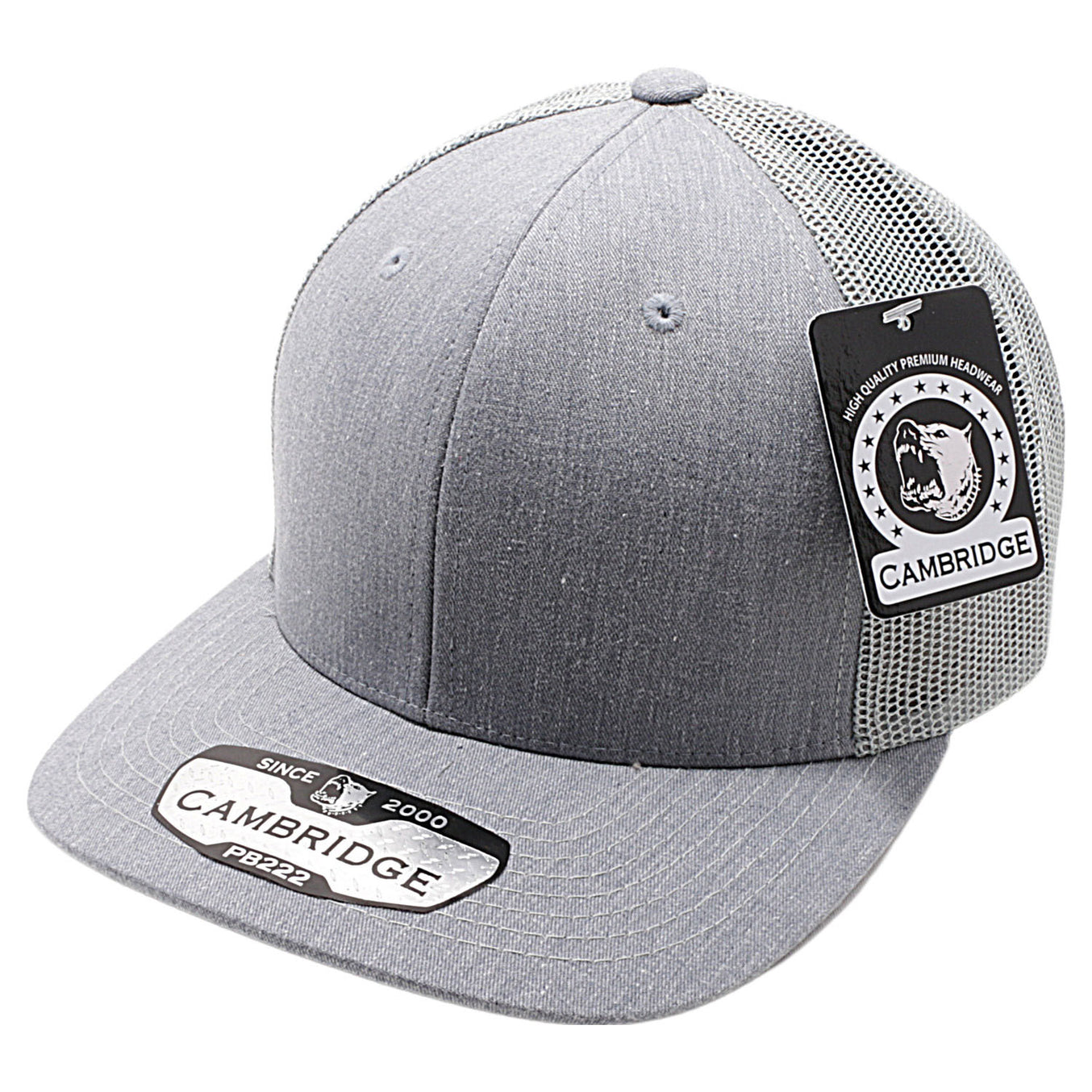 Pit Bull Cambridge PB222H Heather Trucker Hat PB222