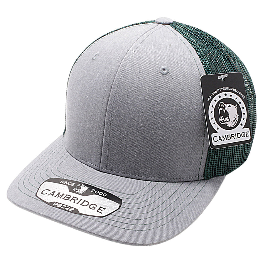 Heather Gray/Dark Green color variant