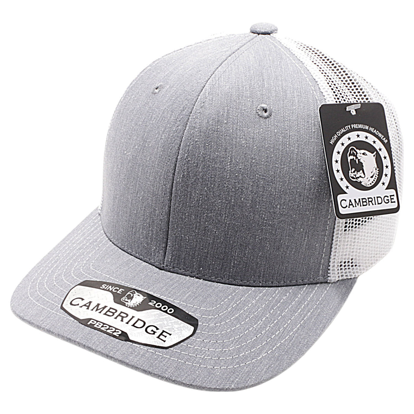 Pit Bull Cambridge PB222H Heather Trucker Hat PB222