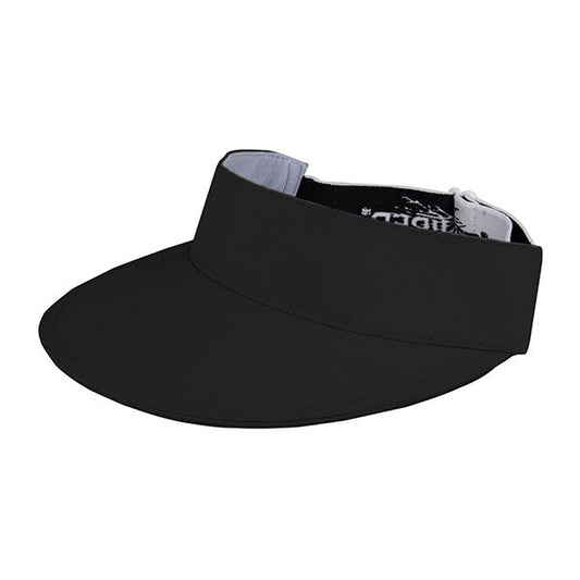 Juniper J7257 Microfiber Visor with Jacquard Elastic Band - Star Hats & Embroidery