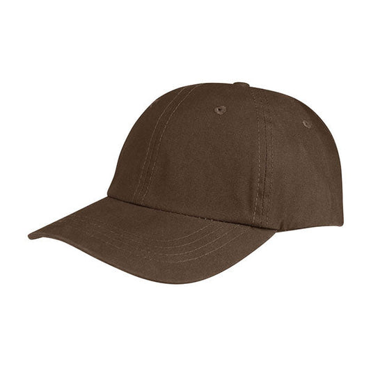 Juniper J9701 Low Profile (Uns) Waxed Cotton Canvas Cap - Star Hats & Embroidery