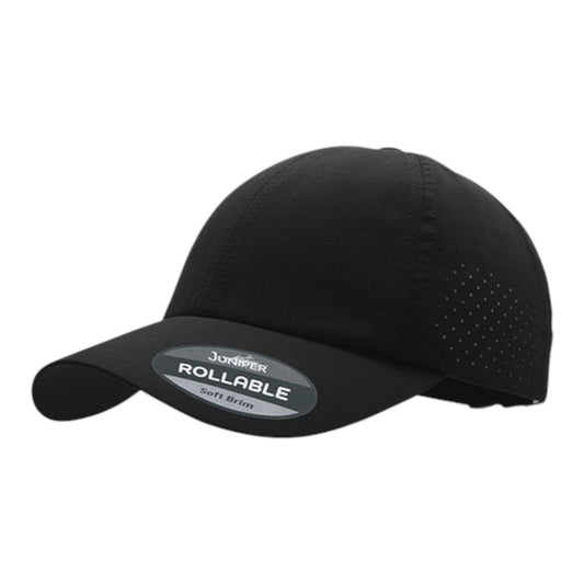 Juniper J7276 Soft Brim 6 Panel Cap - Star Hats & Embroidery