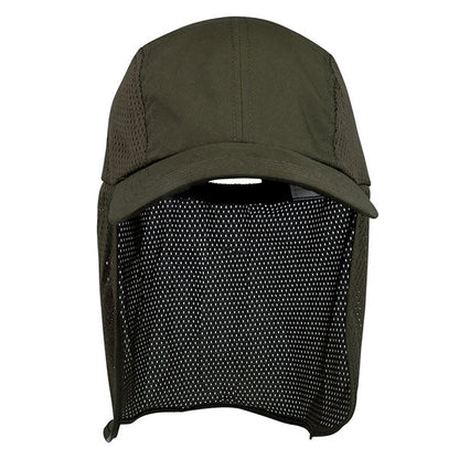Juniper J7692 Microfiber Cap with Mesh Flap