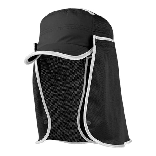 Juniper J7241 Taslon UV Fidel Cap with Flap - Star Hats & Embroidery