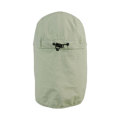 Juniper J7220 Taslon UV Cap with Flap & Draw String