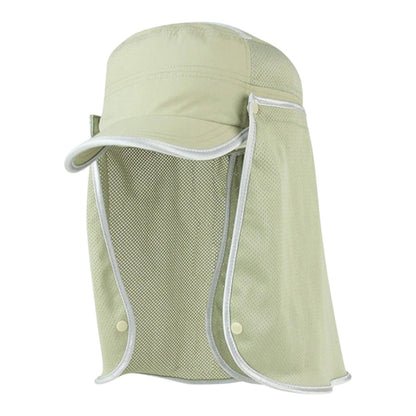 Juniper J7241 Taslon UV Fidel Cap with Flap