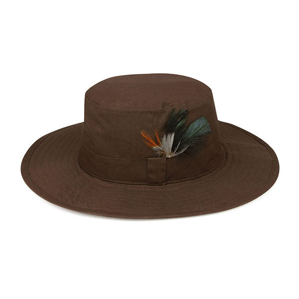 Juniper J9705 Waxed Cotton Canvas Men's Western Hat