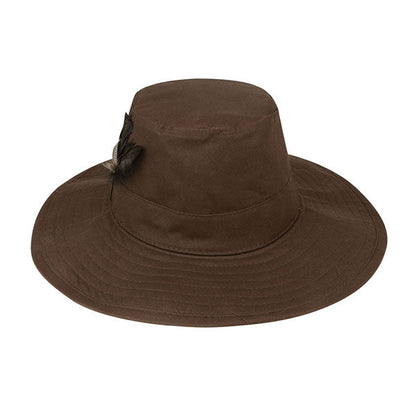 Juniper J9705 Waxed Cotton Canvas Men's Western Hat