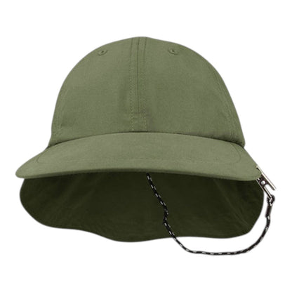 Juniper J6933 Microfiber Flap Cap with String Clip