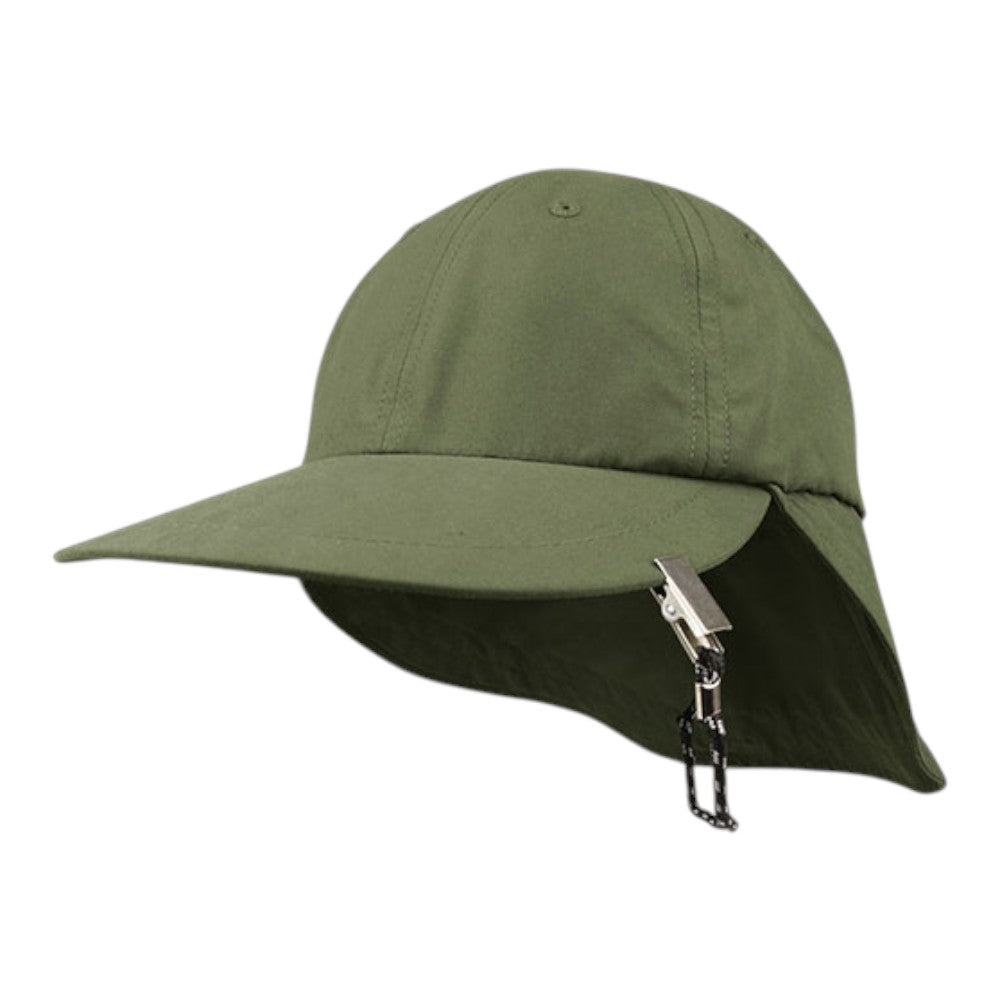 Juniper J6933 Microfiber Flap Cap with String Clip