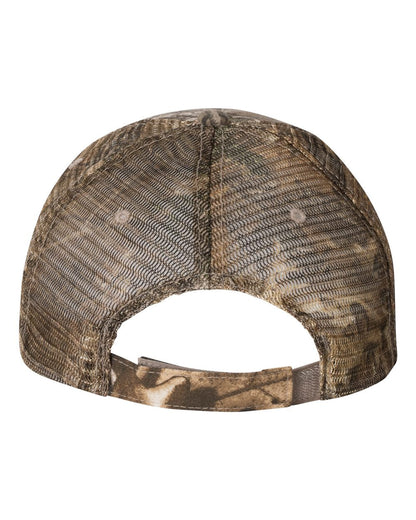 Kati LC101V Licensed Camo Washed Mesh Cap